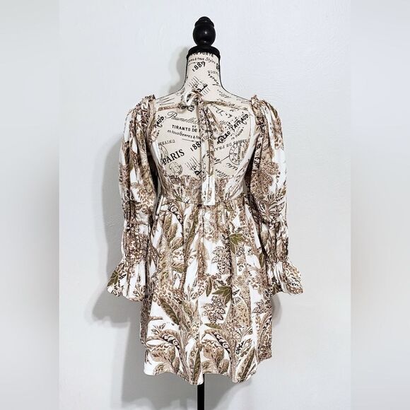 Anthropologie Pilcro Square-Neck Corduroy Babydoll Mini Dress Size XXSP NWT - Picture 9 of 10